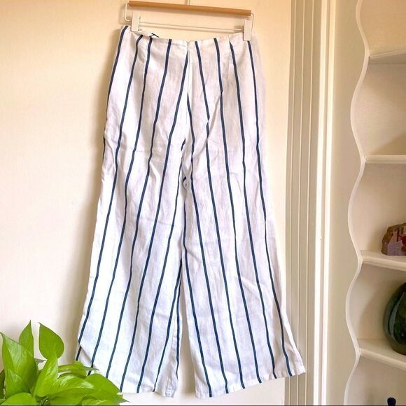 Faithfull the Brand Striped Linen Pants - Picture 4 of 7